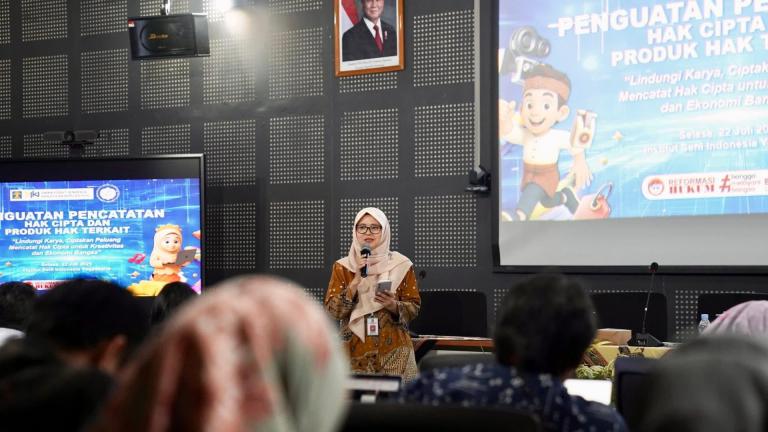 Dukung Potensi Daerah Melalui KI DJKI Gelar Penguatan Pencatatan Hak Cipta di ISI Yogyakarta