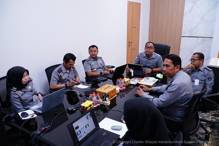 Dukung Tri Dharma Perguruan Tinggi Kanwil Kemenkum Sulsel Drafting PKS dengan Fakultas Hukum Unhas