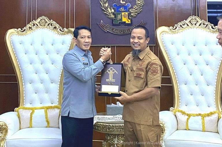 Gubernur Sulsel Dukung Kelanjutan Pembangunan Kanwil Kemenkum Sulsel