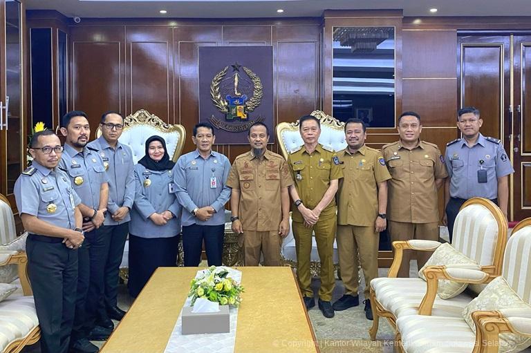 Gubernur Sulsel Dukung Kelanjutan Pembangunan Kanwil Kemenkum Sulsel1