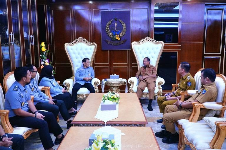 Gubernur Sulsel Dukung Kelanjutan Pembangunan Kanwil Kemenkum Sulsel3