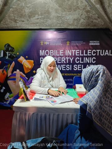 Hari KI Sedunia Kanwil Kemenkum Sulsel dan Dinas Pariwisata Makassar Berikan Pendaftaran Merek Gratis1