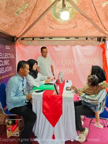 Hari KI Sedunia Kanwil Kemenkum Sulsel dan Dinas Pariwisata Makassar Berikan Pendaftaran Merek Gratis3