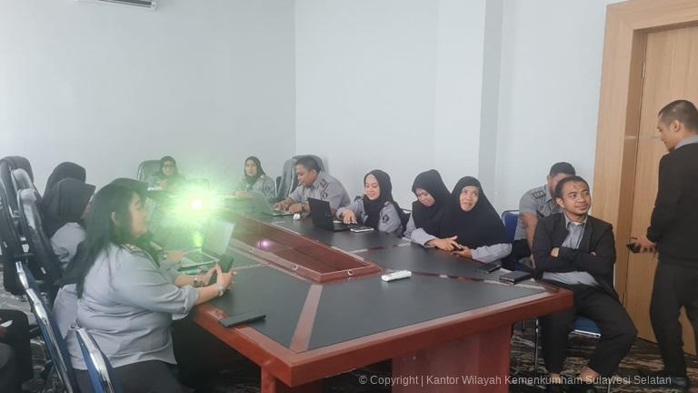 Hasilkan Peraturan Perundang undangan Yang Berkualitas Perancang Kanwil Kemenkum Sulsel Ikuti Pendalaman Materi Ditjen PP