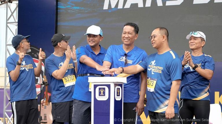 Ikuti Pengayoman RUN Kakanwil Andi Basmal Ikhtiar Membangun Indonesia Sehat dan Produktif3