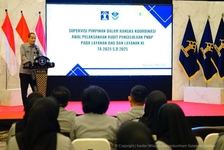 Inspektur Wilayah V Dukung Kanwil Kemenkum Sulsel Raih Predikat WBBM