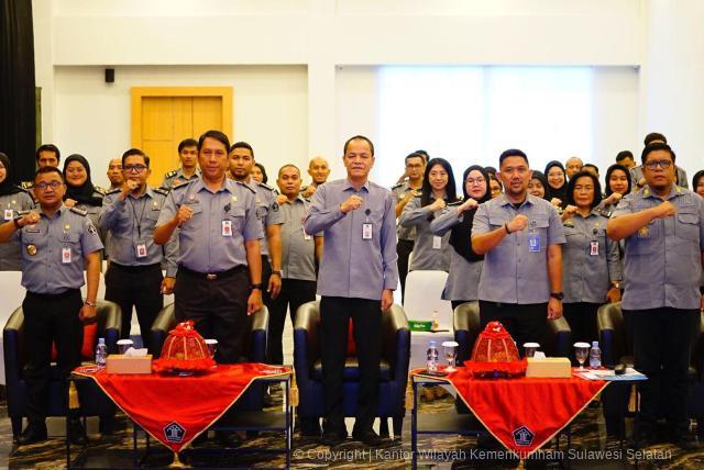Inspektur Wilayah V Dukung Kanwil Kemenkum Sulsel Raih Predikat WBBM1
