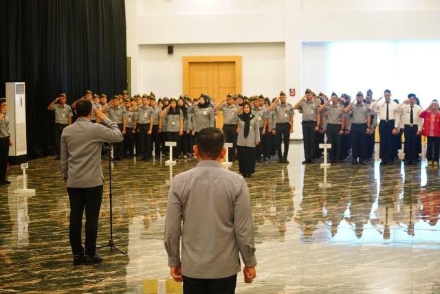 Jajaran Kanwil Kemenkum Sulsel Diingatkan Jadi Perekat dan Pemersatu Bangsa1