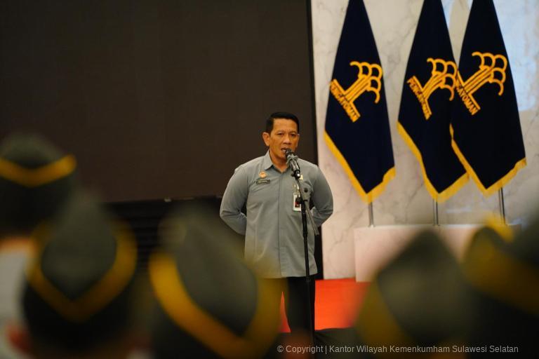 KAKANWIL KEMENKUM SULSEL TEKANKAN OPTIMALISASI KINERJA DAN PELAYANAN