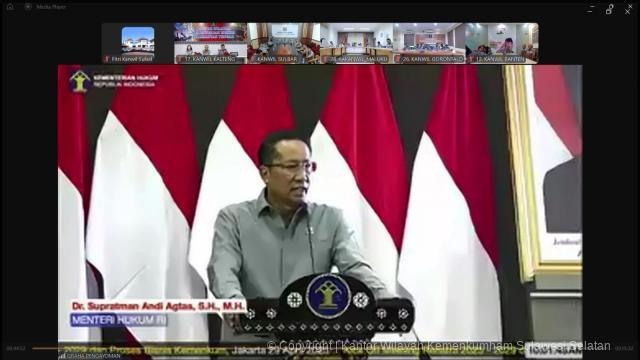 KANWIL KEMENKUM SULSEL IKUTI PENYUSUNAN RENSTRA 2025 20291