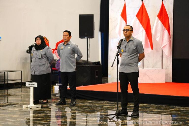 Kadiv Pelayanan Hukum Kanwil Kemenkum Sulsel Pentingnya Core Value BerAKHLAK dan Tata Nilai PASTI
