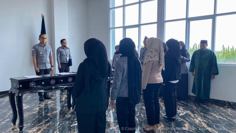 Kadiv Yankum Kemenkum Sulsel Pentingnya Kehati hatian dalam Menjalankan Profesi