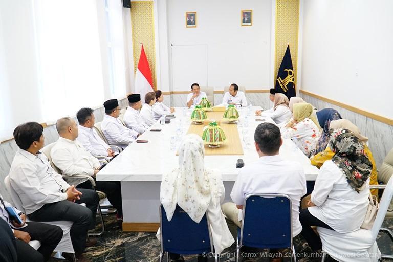 Kakanwil Basmal Bicara Tentang Sinergitas Pengwil INI Sulsel dengan Kanwil Kemenkum Sulsel untuk Pembinaan Notaris