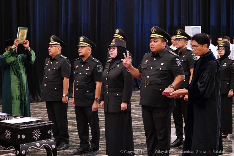 Kakanwil Basmal Lantik 8 Pejabat Non Manajerial Berikan yang Terbaik Untuk Kementerian Hukum3