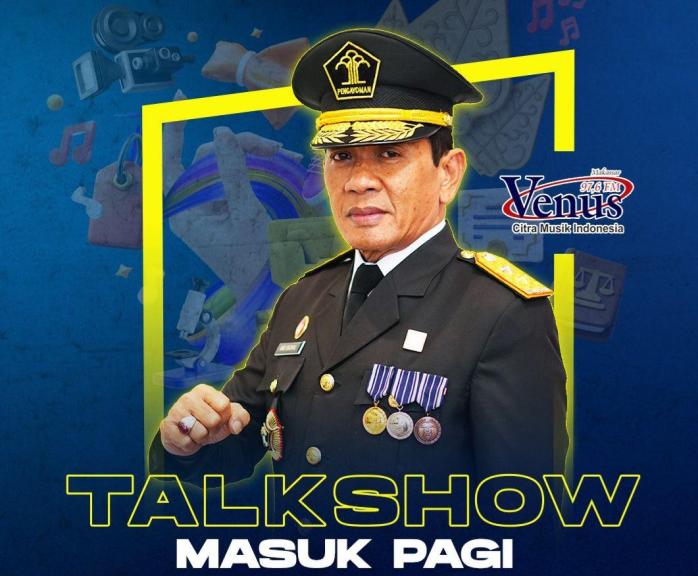 Kakanwil Kemenkum Sulsel Akan Talkshow di Radio Venus Gaungkan Pentingnya Perlindungan KI