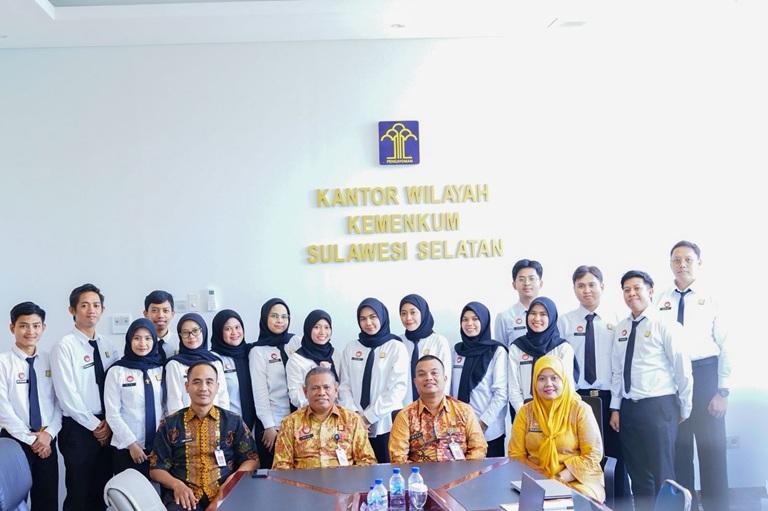 Kakanwil Kemenkum Sulsel Apresiasi Badiklat Sulut Saat Pantau Pelaksanaan Habituasi Terhadap 18 CPNS