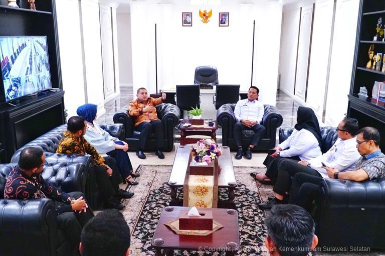 Kakanwil Kemenkum Sulsel Bertemu Walikota Makassar Ini yang Dibahas2