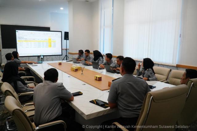 Kakanwil Kemenkum Sulsel Dorong Akselerasi Penyerapan Anggaran di Tengah Efisiensi1
