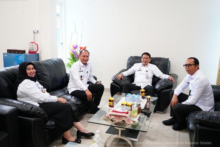 Kakanwil Kemenkum Sulsel Dorong BHP Makassar Konsisten Berikan Layanan Prima