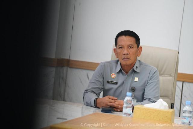 Kakanwil Kemenkum Sulsel Dorong Pegawai Tingkatkan Kompetensi Teknologi Informasi