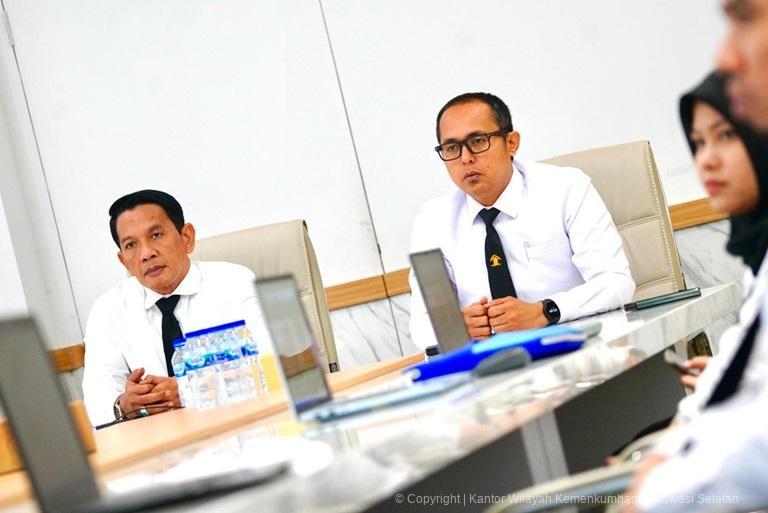 Kakanwil Kemenkum Sulsel Ikuti Pembukaan Pelatihan Penguatan Substansi Kekayaan Intelektual