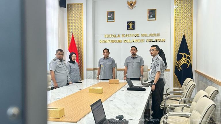 Kakanwil Kemenkum Sulsel Ikuti Penyusunan Revisi Permenkumham tentang Tata Cara Penyelesaian Kerugian Negara