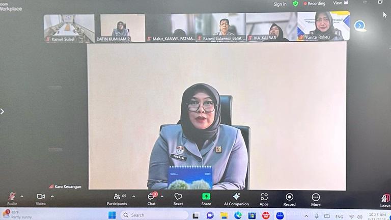 Kakanwil Kemenkum Sulsel Ikuti Penyusunan Revisi Permenkumham tentang Tata Cara Penyelesaian Kerugian Negara1