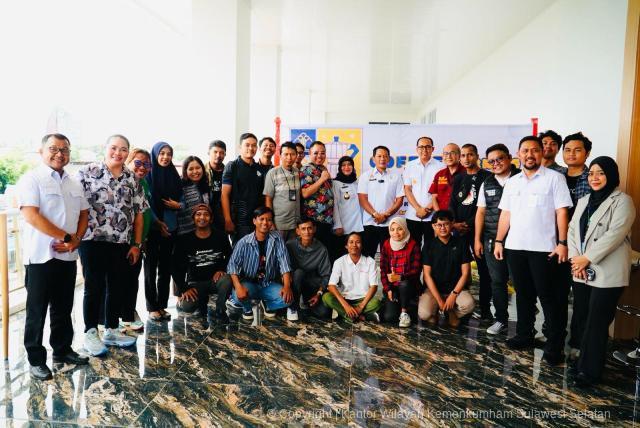 Kakanwil Kemenkum Sulsel Menyapa Insan Media Lewat Coffee Morning2