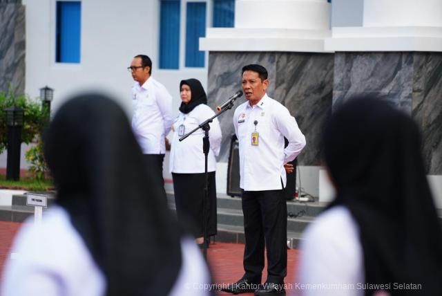 Kakanwil Kemenkum Sulsel Pantau Langsung Progres Pemenuhan Data Dukung ZI B03 Jelang Tenggat Waktu