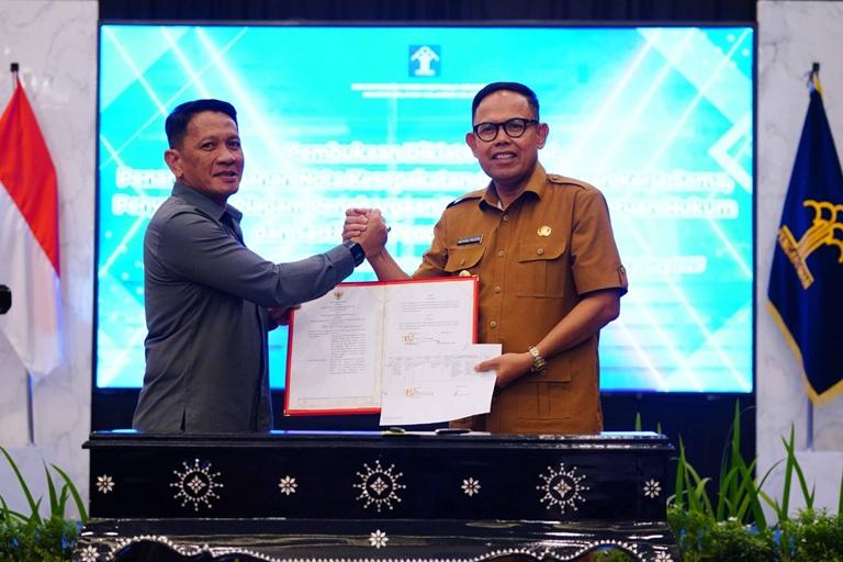 Kakanwil Kemenkum Sulsel Perkuat Kolaborasi Hukum dengan 5 Pemda dan DPRD Palopo