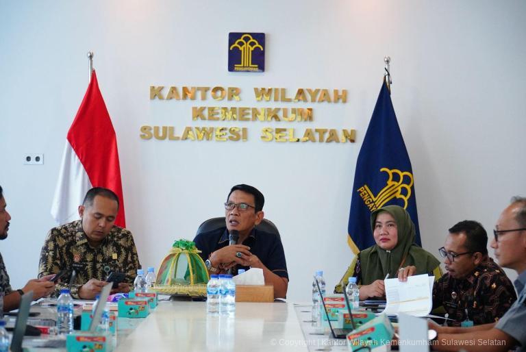 Kakanwil Kemenkum Sulsel Targetkan Realisasi Anggaran 60 Persen pada Triwulan Kedua 2025