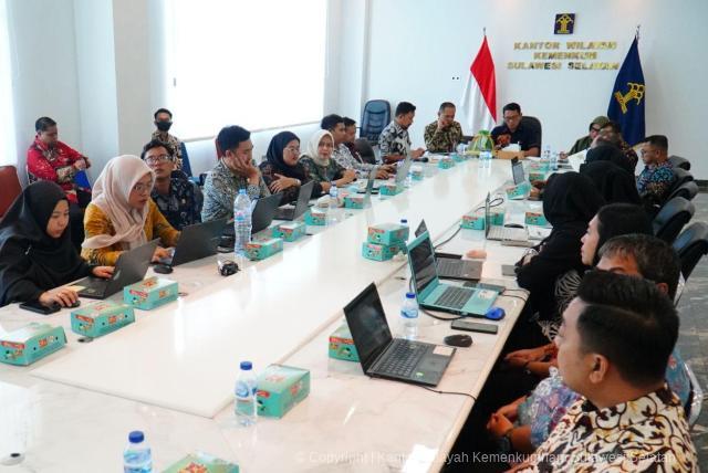 Kakanwil Kemenkum Sulsel Targetkan Realisasi Anggaran 60 Persen pada Triwulan Kedua 20251