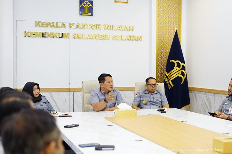 Kakanwil Kemenkum Sulsel Tekankan Komitmen Bersama Untuk Wujudkan Predikat WBBM