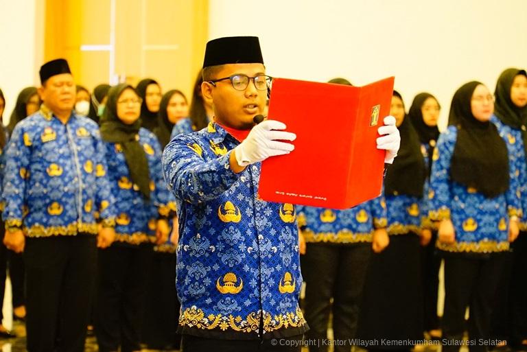 Kakanwil Kemenkumham Sulsel Ajak Seluruh Jajarannya Gelorakan Semangat Bela Negara2