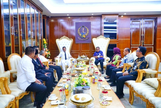 Kakanwil Kemenkumham Sulsel Audensi Dengan Gubernur Sulsel untuk Hadir Pada Rakor Pembentukan Produk Hukum Daerah1