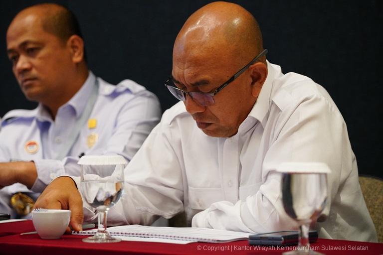 Kakanwil Kemenkumham Sulsel Ikut Membahas Rencana Aksi Implementasi Corporate University Kemenkumham6