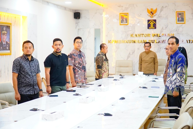 Kakanwil Kemenkumham Sulsel Ikuti Pelepasan Mudik Bersama Oleh Menkumham