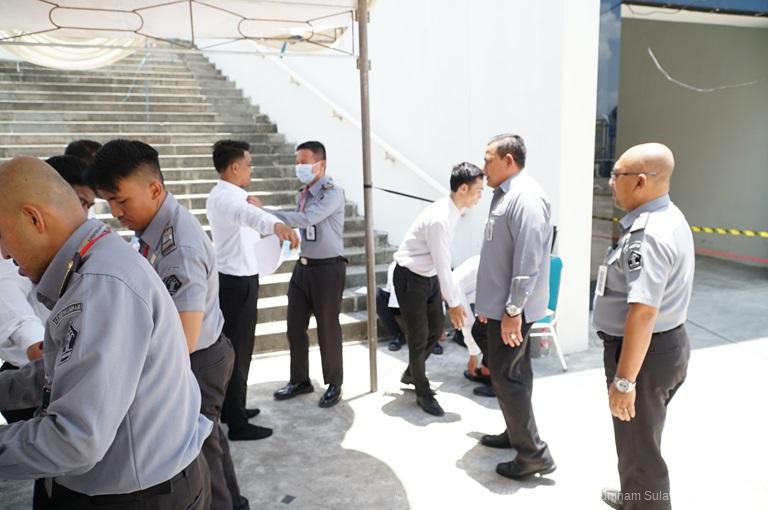 Kakanwil Kemenkumham Sulsel Pantau Pelaksanaan Ujian SKD CPNS4