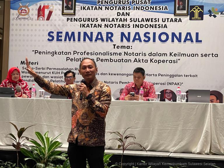 Kakanwil Kemenkumham Sulsel Tekankan Pentingnya Eksistensi BHP di Seluruh Wilayah Kerja BHP Makassar