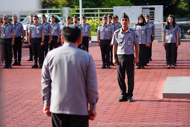 Kakanwil Pimpin Apel Pagi di Akhir Jabatannya Ini Pesan Taufiqurrakhman3