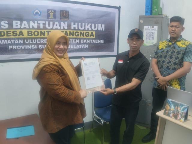 Kanwil Kemenkum Sulsel Dorong Pembentukan Posbankum di Desa Bonto Tangnga Bantaeng1