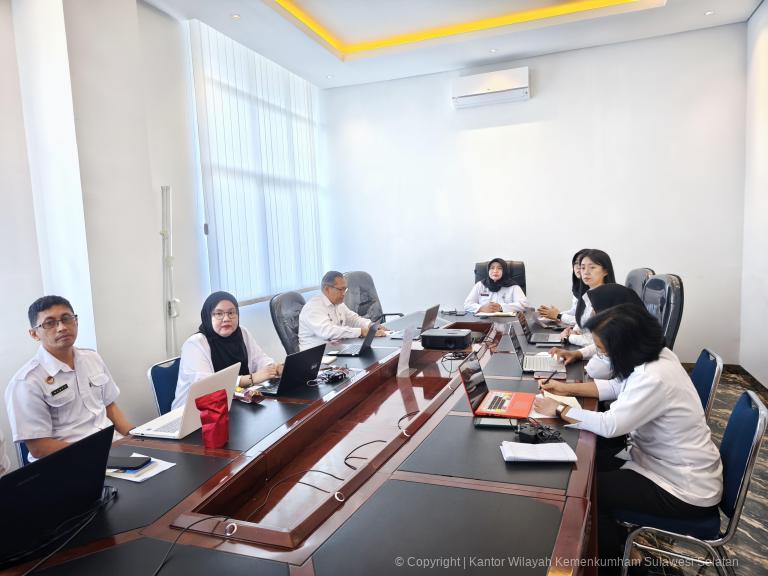 Kanwil Kemenkum Sulsel Dukung Perluasan Akses Keadilan Melalui Pelatihan Paralegal Serentak