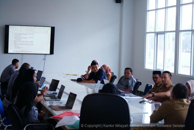 Kanwil Kemenkum Sulsel Fasilitasi Harmonisasi Lima Rancangan Peraturan Bupati Luwu Utara1