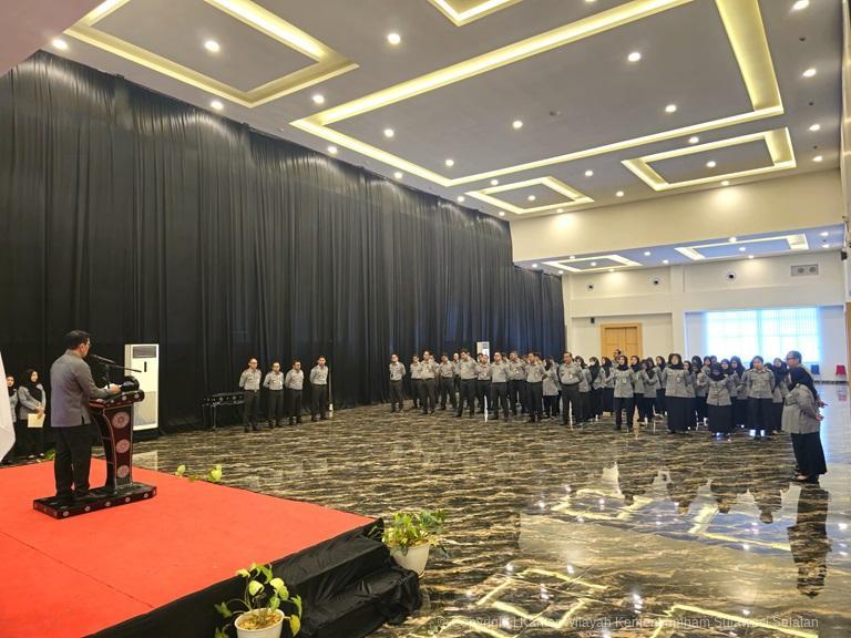 Kanwil Kemenkum Sulsel Gelar penandatanaganan PK dan Komitmen Bersama Pembangunan ZI menuju WBKWBBM4