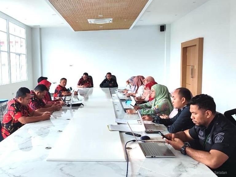 Kanwil Kemenkum Sulsel Harmonisasi Dua Ranperkada Kabupaten Gowa