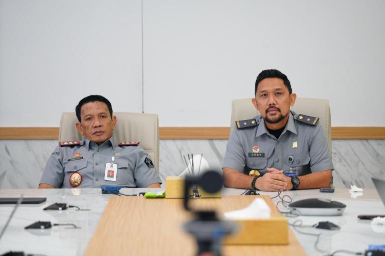 Kanwil Kemenkum Sulsel Ikuti Kegiatan Rekonsiliasi Laporan Keuangan Semester I 2025