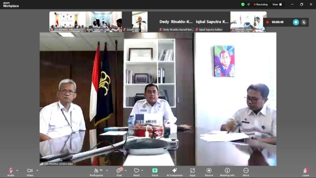 Kanwil Kemenkum Sulsel Ikuti Rapat Koordinasi Penguatan Tata Kelola Layanan PPNS1