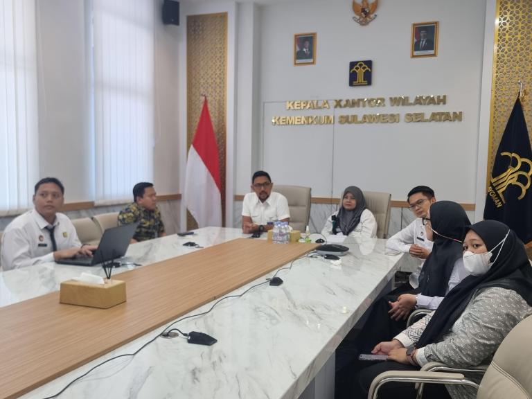 Kanwil Kemenkum Sulsel Ikuti Sosialisasi Sistem Kerja ASN KemenkumTerbaru