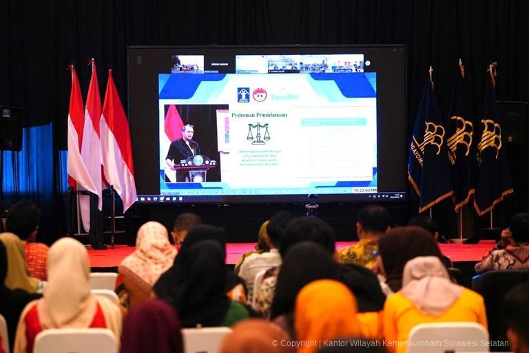 Kanwil Kemenkum Sulsel Ikuti Sosialisasi UU No 120233