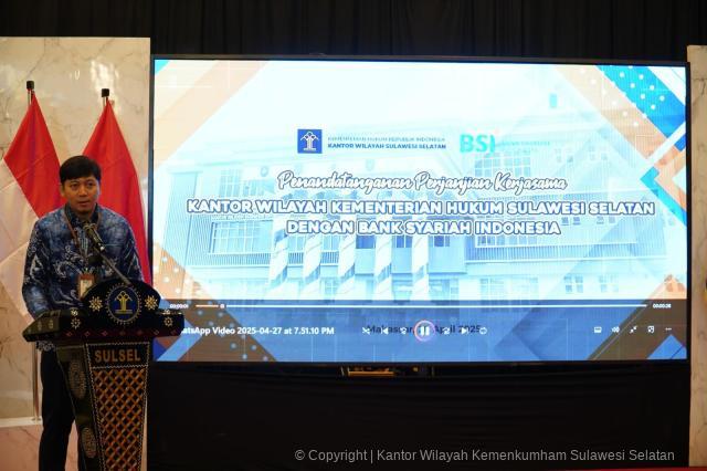 Kanwil Kemenkum Sulsel Jalin Kerjasama dengan BSI untuk Tingkatkan Layanan Perbankan Pegawai2